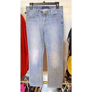 Rock‎ and Republic Jeans Women Straight Leg Size 8 Y2K Denim 26” Inseam Short